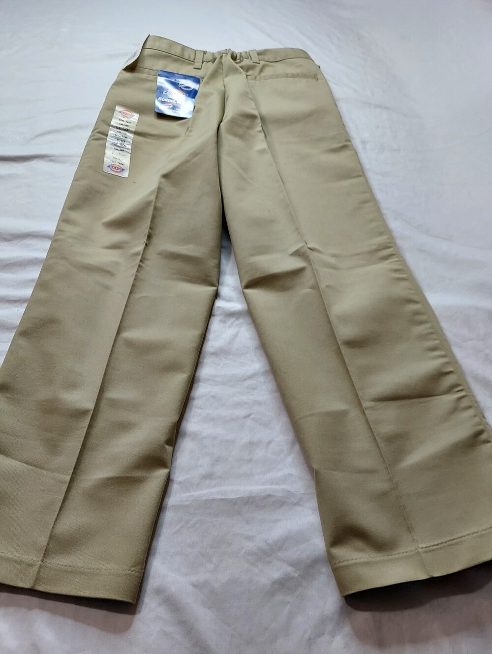 DICKIES SCHOOL WEAR FLAT FRONT BOYS PANTS SIZE 14H/28W. Nwt. - Picture 9 of 9